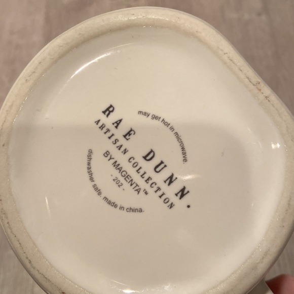 Rae Dunn Coffee Now Wine Later White Mug - Picture 4 of 5